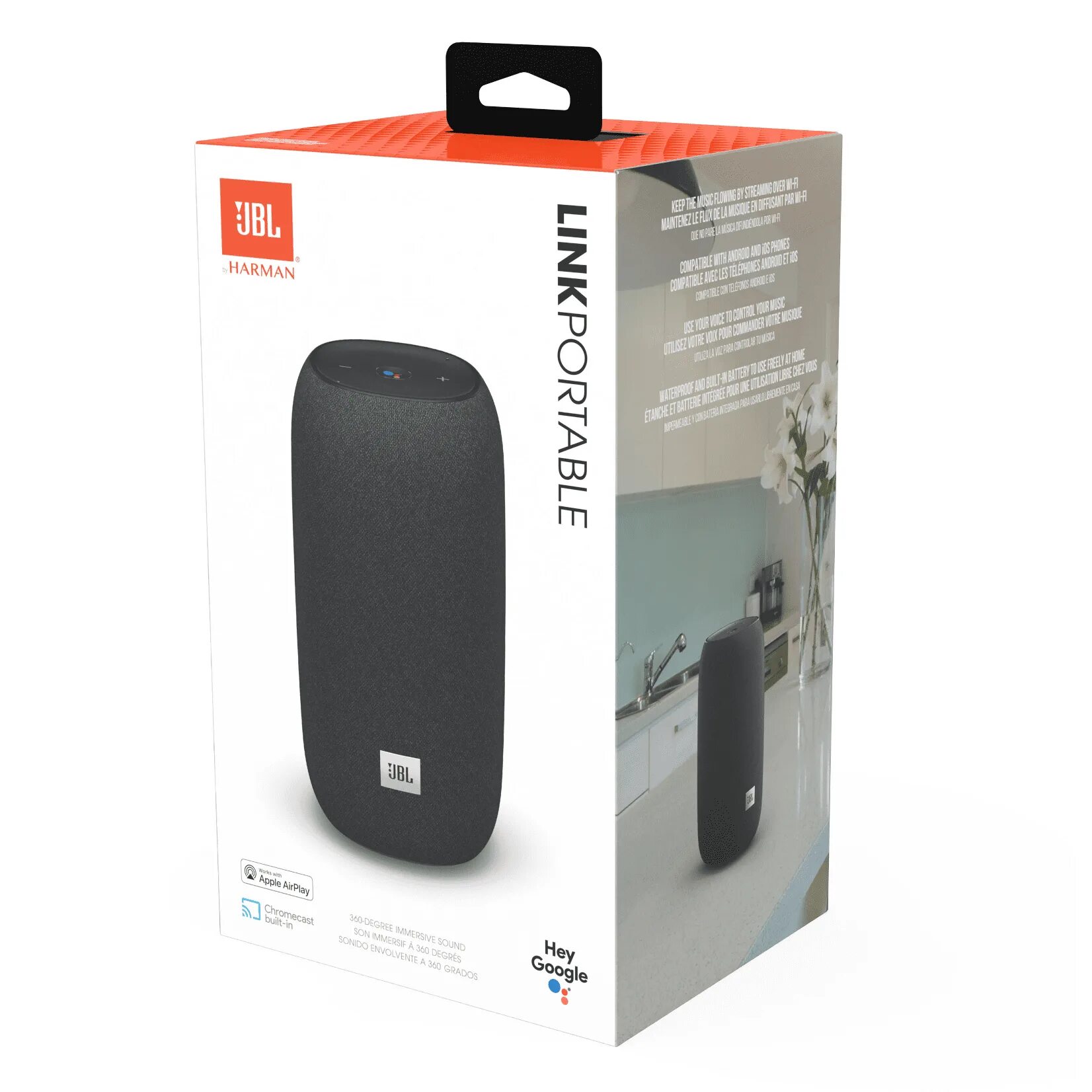 Jbl link купить. Умная портативная колонка JBL link Portable. JBL link Portable с Алисой. JBL Harman колонка link Portable. JBL link Portable коробка.