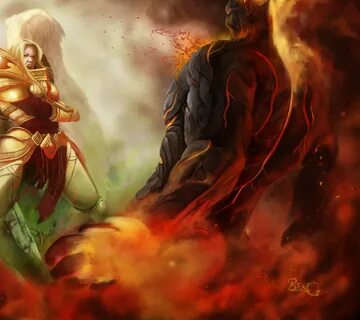 Duel: Kayle vs Brand by ArtOfBenG - Mobile Abyss