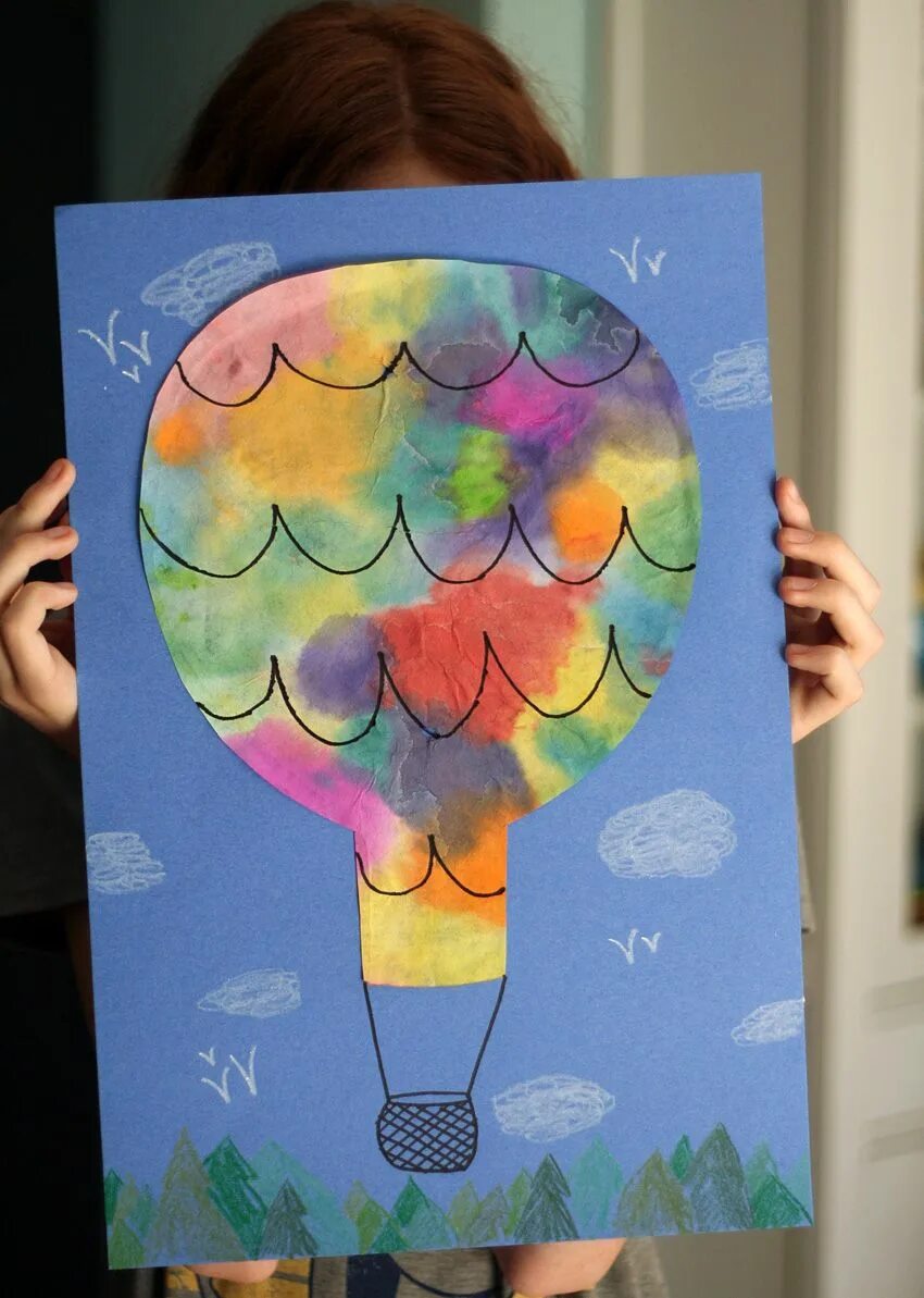 Занятие воздушные шарики. Воздушный шар поделка. Воздушный шар поделка для детей. Поделка воздушный шар из бумаги. Рисование красками воздушный шар с дошкольниками.