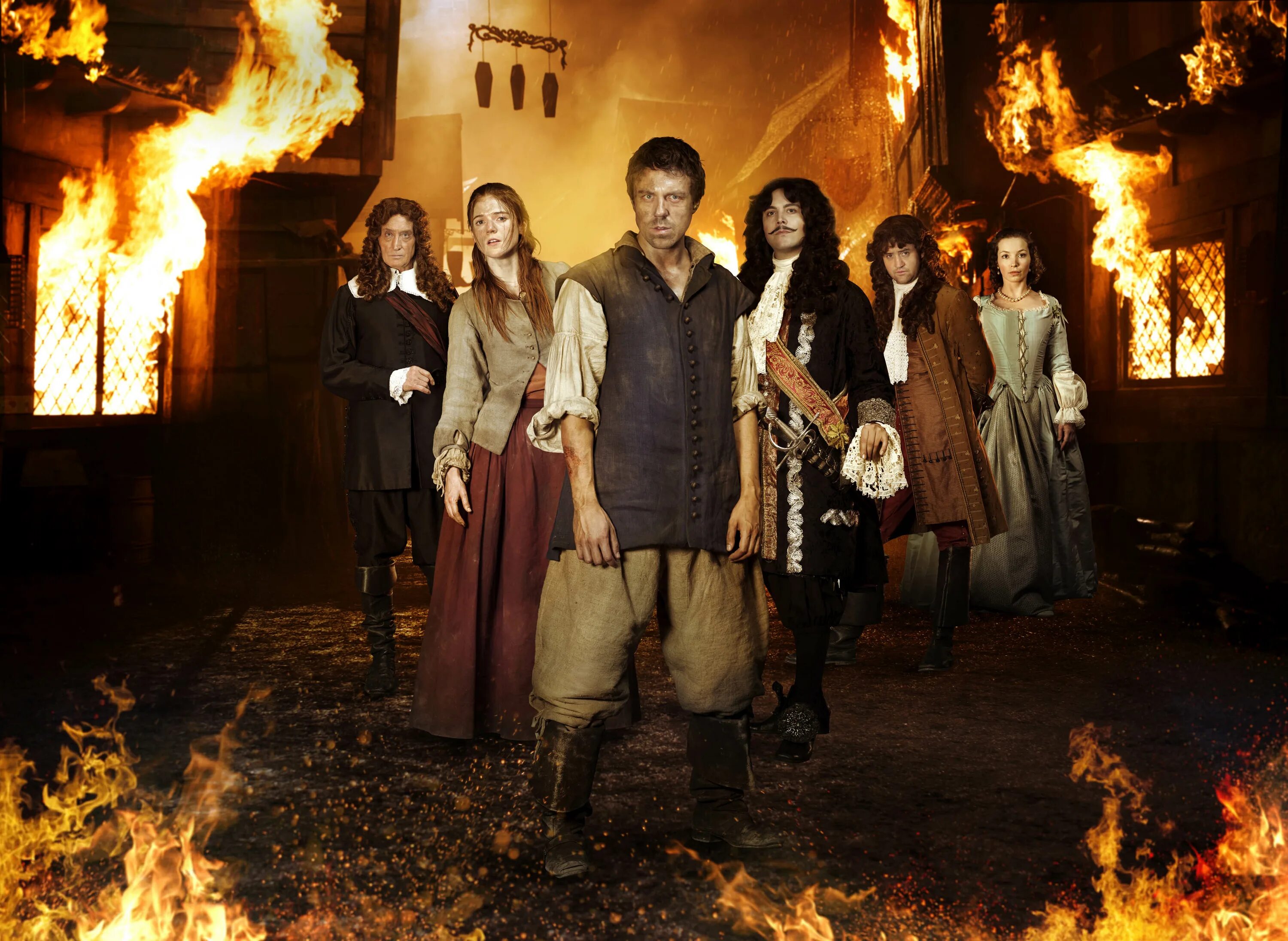 Great Fire of London 1666. Большой пожар (мини–сериал 2014). Movie fires