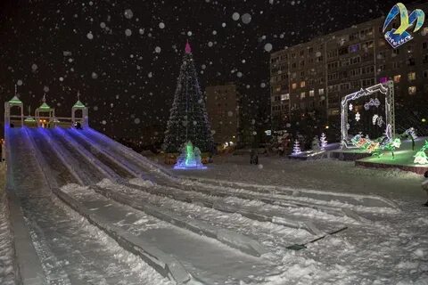 Песню елки ледяные горки