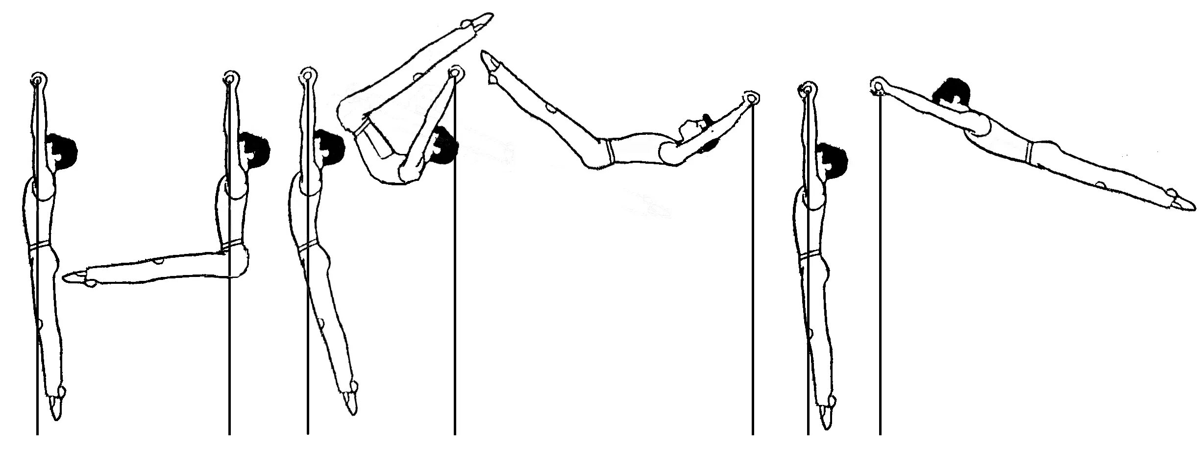 Размахивание изгибами в висе на перекладине. Размахивание изгибами в висе на верхней жерди. Подъем переворотом на перекладине. Подъем переворотом на перекладине техника выполнения.