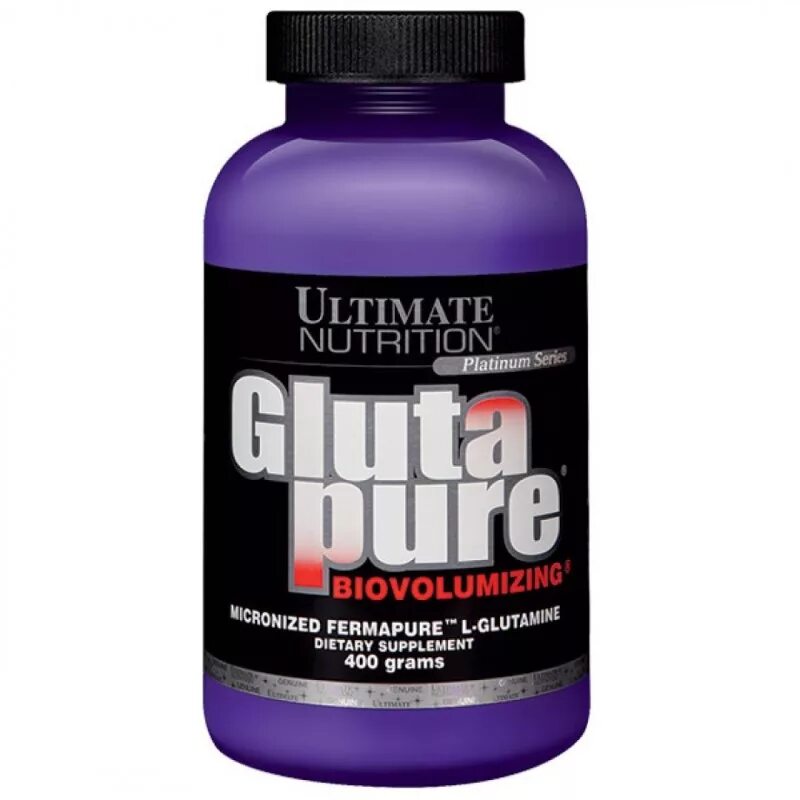 Глютамин Ultimate Nutrition Glutapure - 400 гр. Ultimate Nutrition Glutapure (l-Glutamine USP) 400 G. Протеин Викинг. Аминокислота Ultimate Nutrition Beta Alanine.