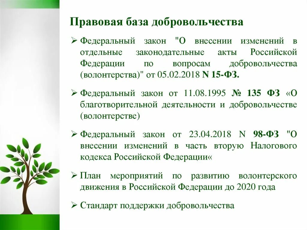 46 фз о внесении изменений. ФЗ О добровольчестве волонтерстве. Закон о Добровольческой деятельности. Законодательство о волонтерской деятельности. Федеральные законы о волонтерстве.