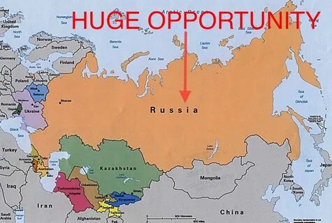 Страны с границами