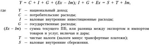 Экономические формулы для решения