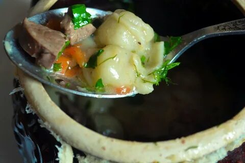 Пельмени с печенью в духовке