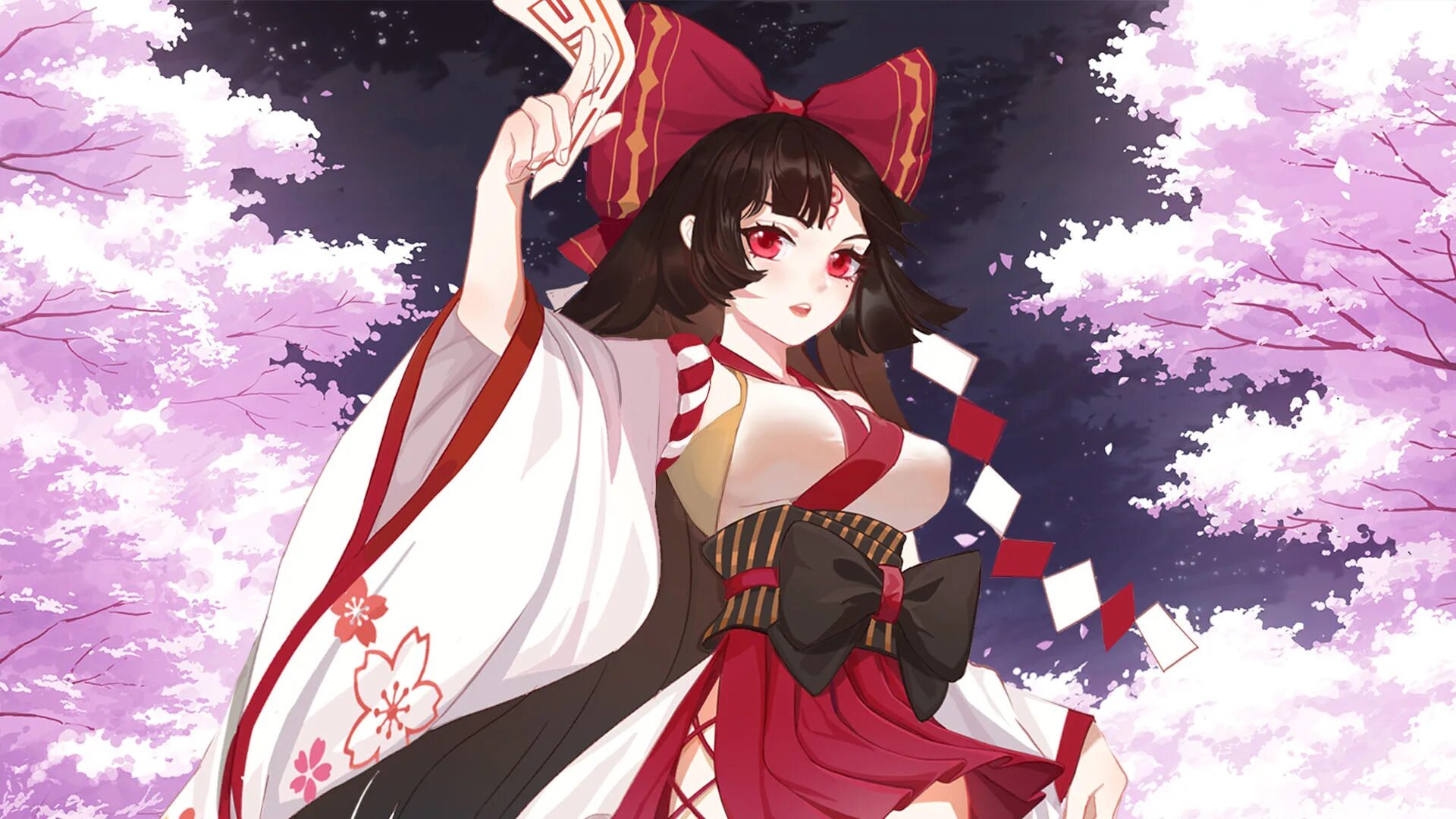 Yokai art night сцены. Yokai art night сцены