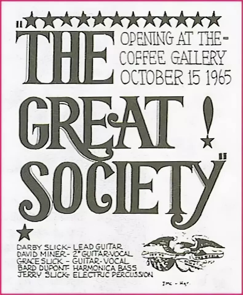 The great society. Группа the great Society. The great Society (1965-69).