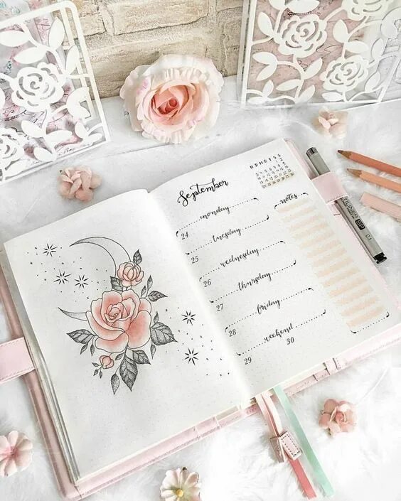 Как называется красивое оформление блокнотов Google Translate Planner, Planner stickers, Erin condren