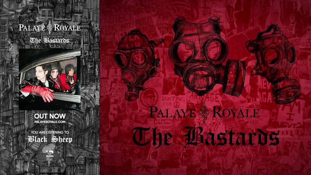 Palaye Royale the Bastards. Palaye Royale the Bastards обложка. Группа Palaye Royale альбомы. Palaye Royale обложки альбомов.