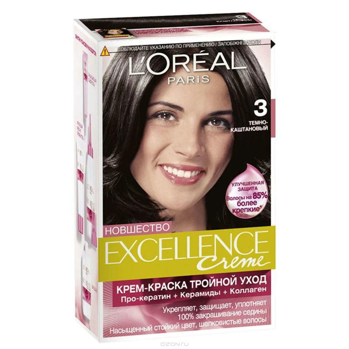 Краска для волос l'Oreal Excellence Creme темно каштановый тон 3. Лореаль экселанс 3.11. Краска лореаль экселанс 3.11. Лореаль Excellence Creme краска для волос темный каштан. Лореаль темно каштановый