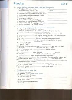 Unit 3 exercises