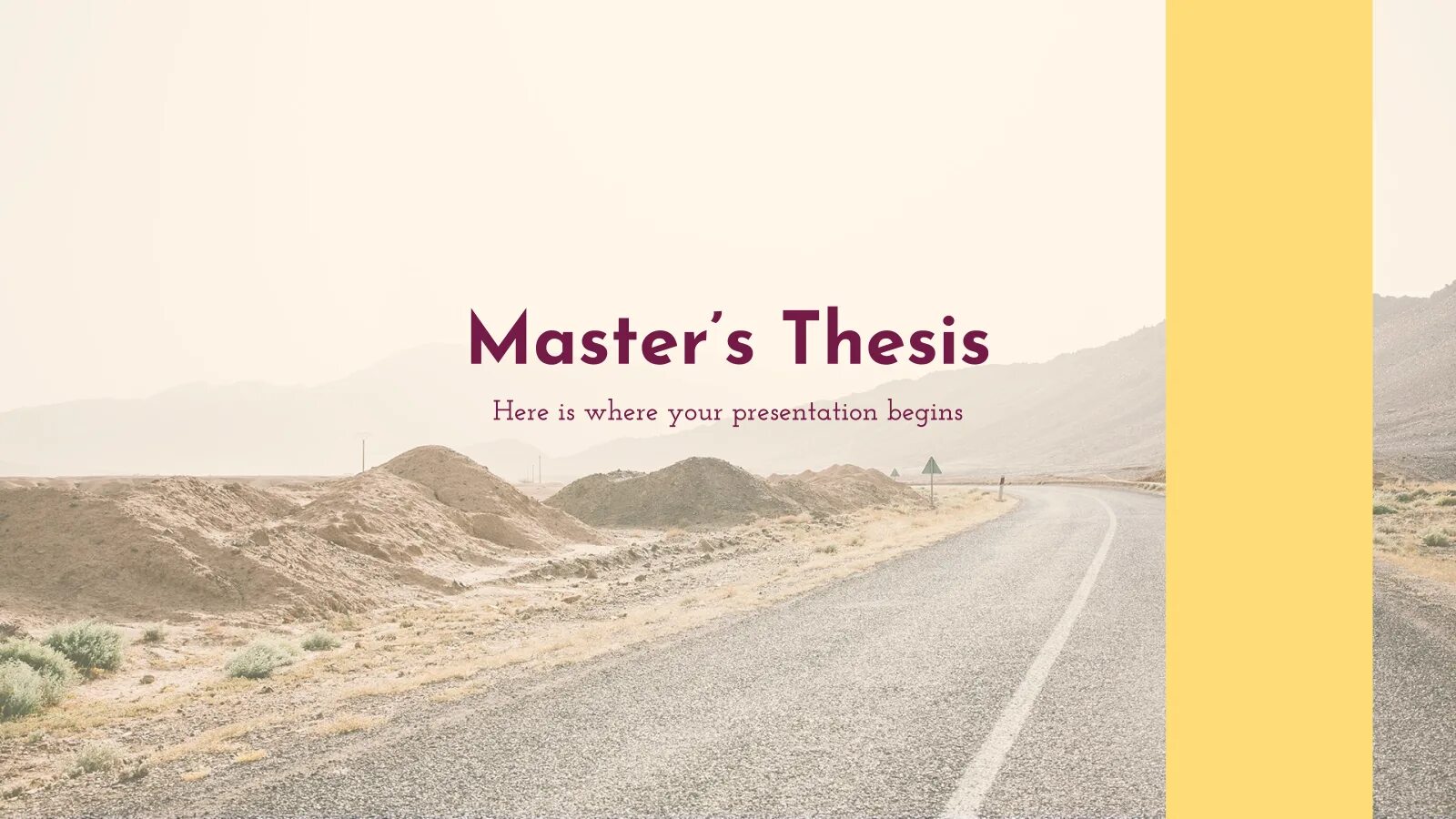 Master thesis. Thesis presentation. Presentation Defence. How to make a presentation for Defence. Presentation beginning.