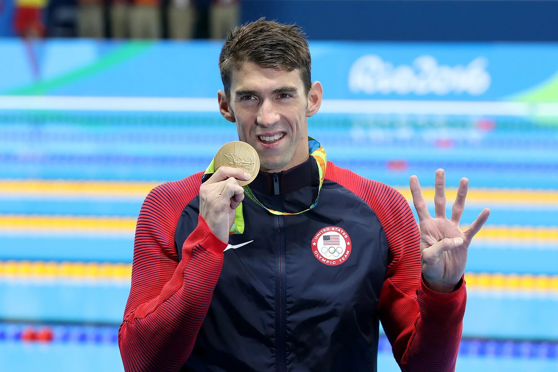 Michael Phelps. Michael first
