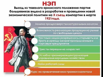 Партия большевиков в период нэпа