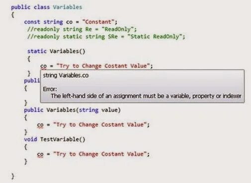 Public const. Static const c++. C# static variables. Свойство readonly. Const vs readonly c#.