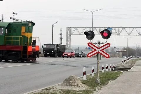Расстояние светофоров на переезде