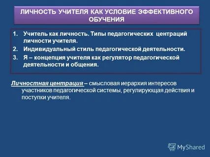 1 личность учителя
