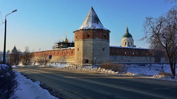 Зарайск зимой фото Зима в Зарайске