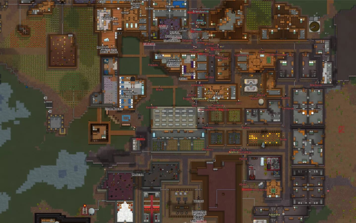 Rimworld 1.4 rus. Rimworld деревня. римворлд 1.4. rimworld рейд. алтарь римворлд.