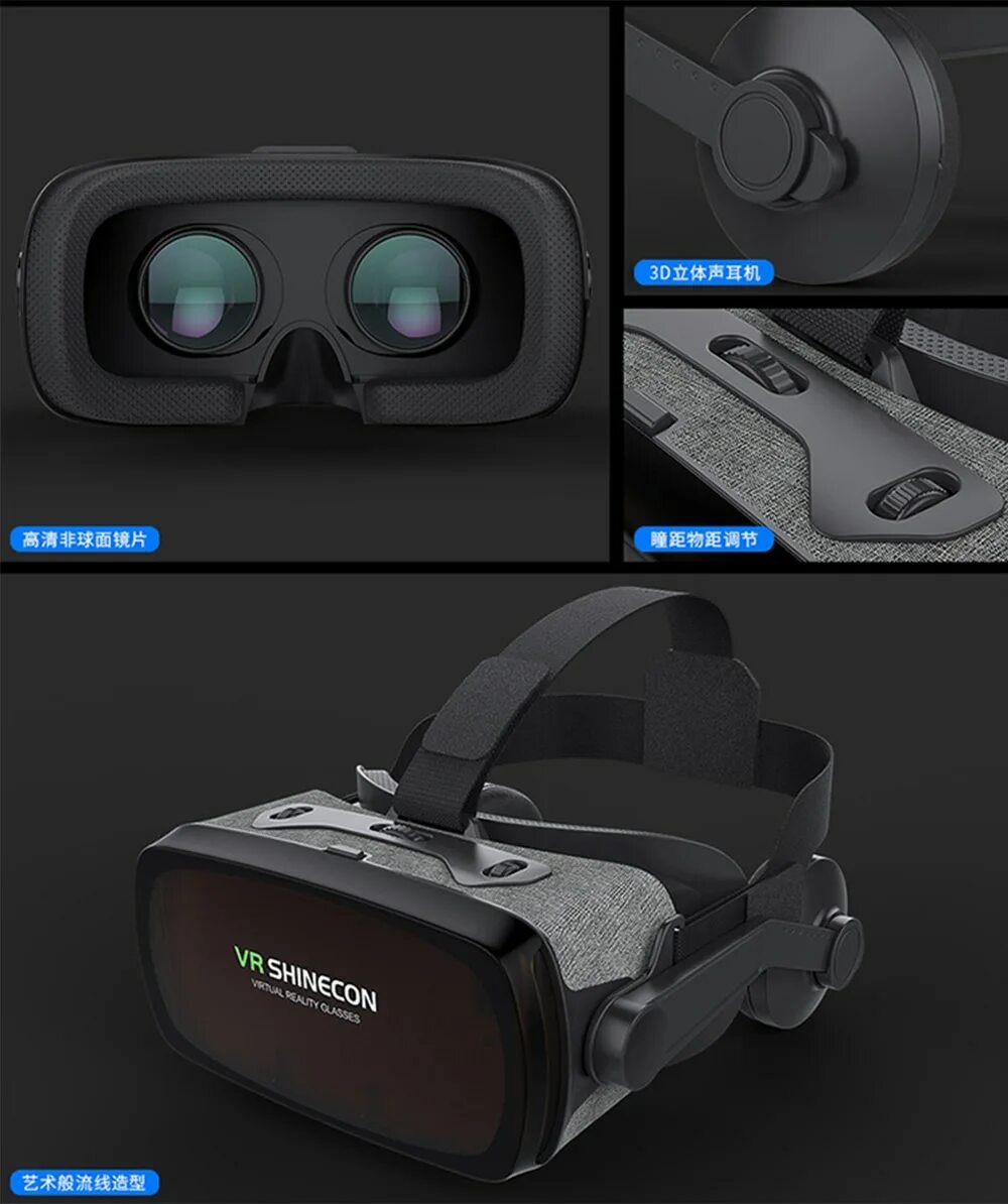 Qr vr очков. Shinecon SC-g07e. VR Shinecon SC-g05c. VR Shinecon g07e. VR очки SC-g04c.