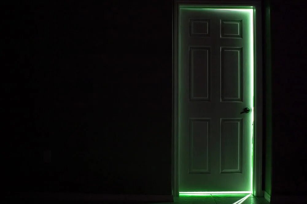 Dark door