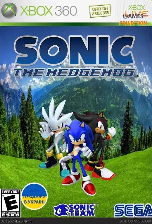 Игра соник купить. Sonic the Hedgehog Xbox 360 диск. Sonic 2006 Xbox 360. Sonic Xbox 360 игры. Sonic the Hedgehog 2006 диск Xbox 360.