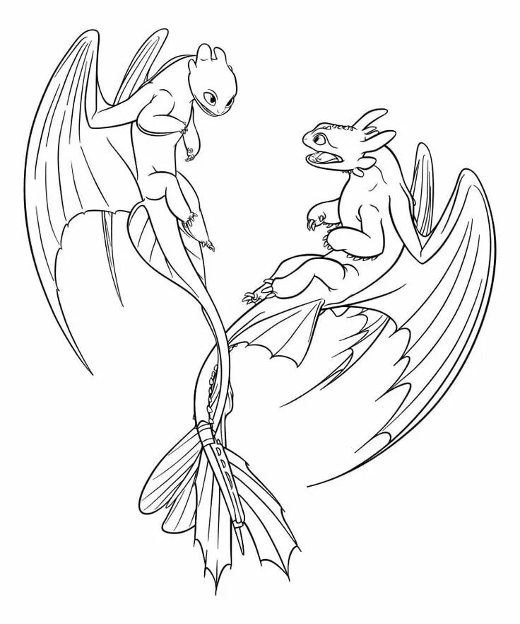 Раскраска беззубика распечатать бесплатно How to train your dragon coloring pages toothless Dragon coloring page, How trai