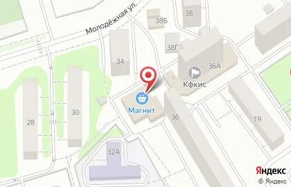 Ул молодежная на карте