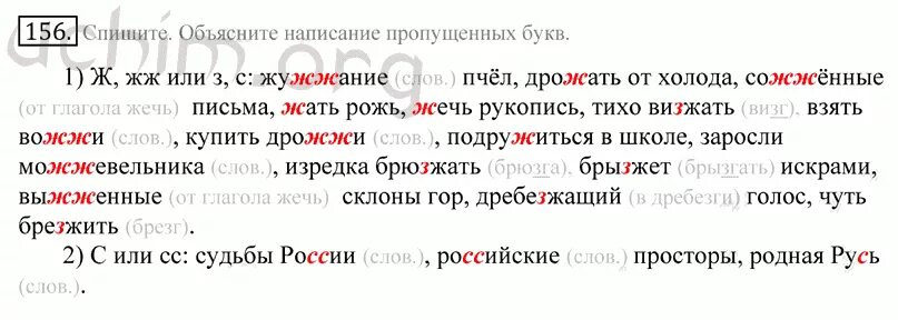 Спишите текст объясните написание пропущенных букв. Жужжание пчел дрожать от холода сожженные. Жажание пчед дрожать от холода. Жужжание пчел дрожать от холода сожженные письма. Русский язык 10 класс 156.