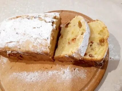 Нежный творожный кекс с изюмом