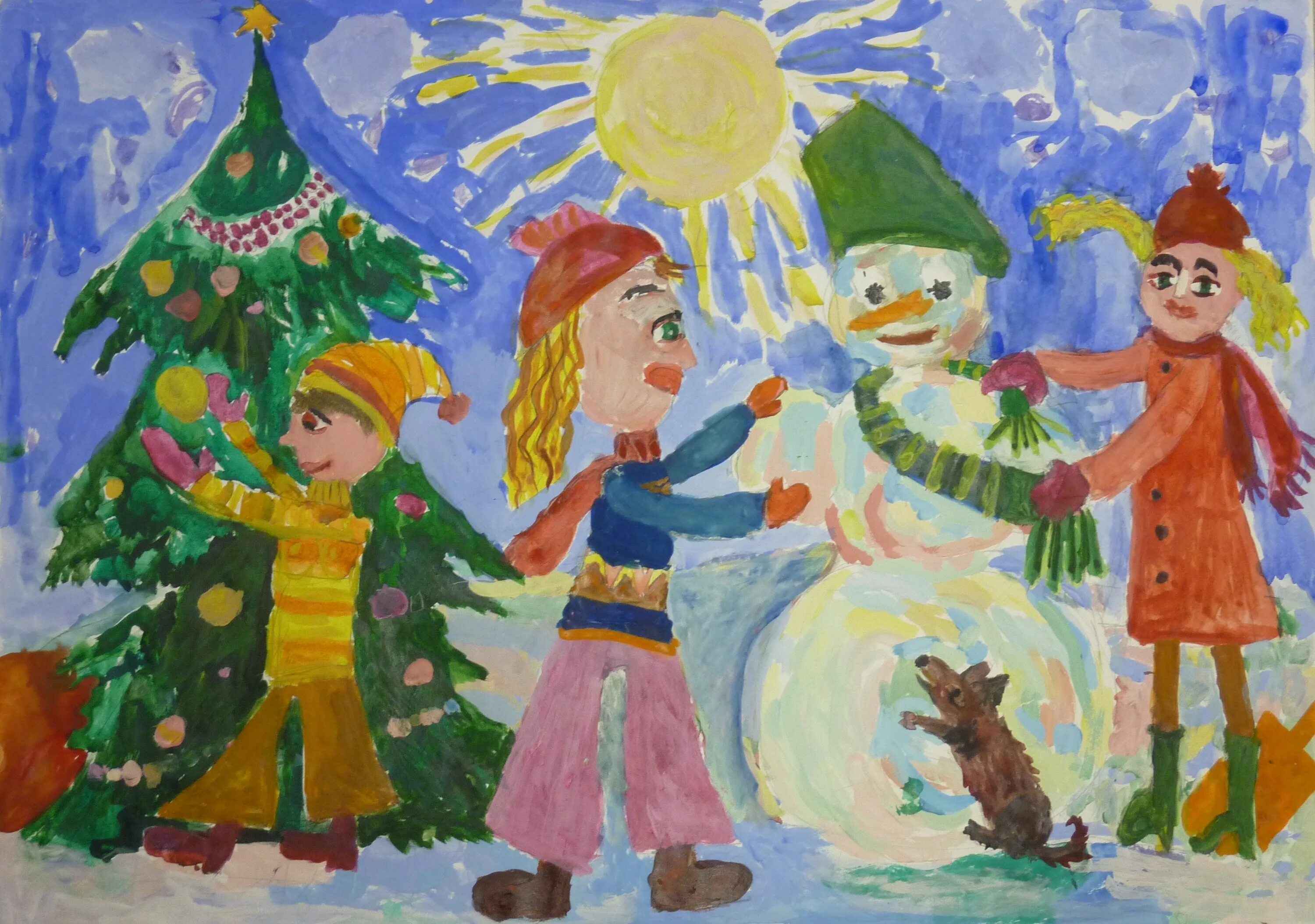 Рисунки детей 7 9 лет. Детские рисунки. Детские рисунки картинки. Рисунок на тему праздник новый год. Нарисовать праздник новый год.