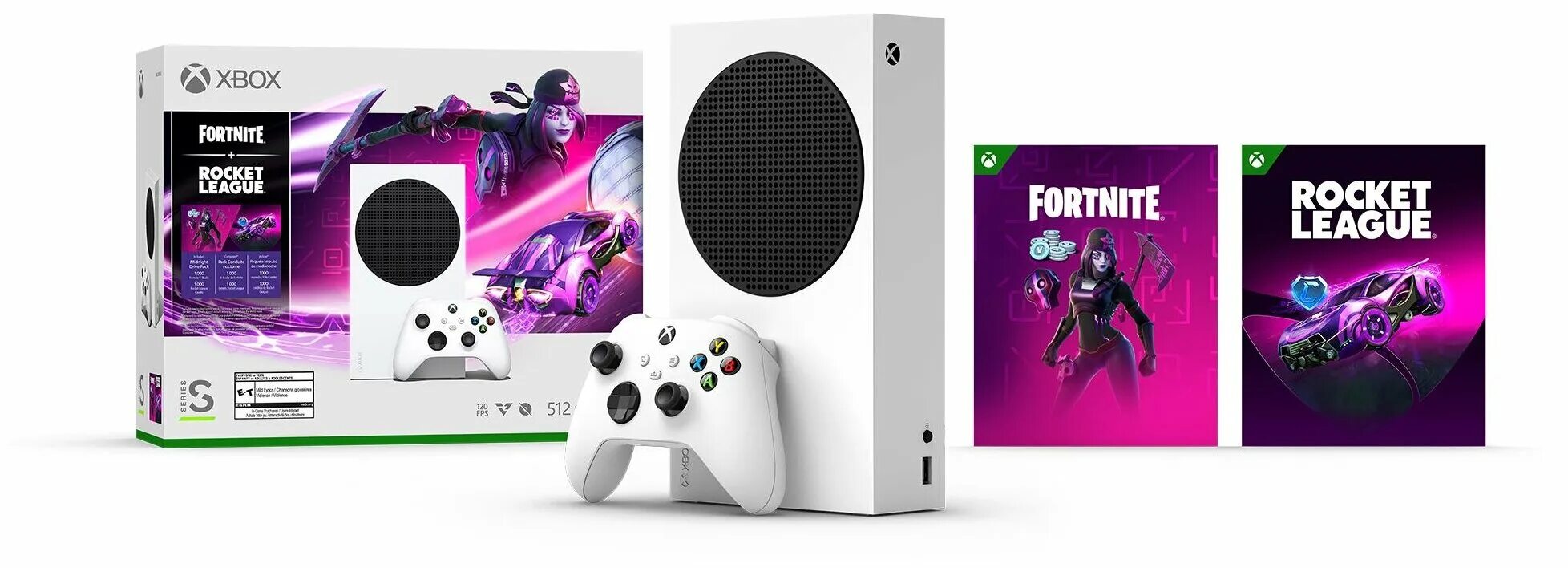 Xbox series s стоит ли. Игровая приставка microsoft xbox series s 512gb. xbox series s fortnite rocket league bundle. microsoft xbox series s 512gb fortnite &amp; rocket league bundle. полка для игровой консоли xbox 360.