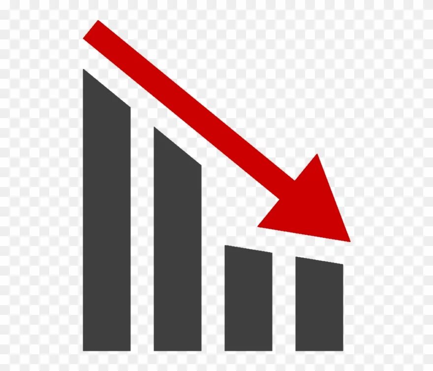 Снижение иконка. Снижение пиктограмма. Иконка упадок. Низкий показатель иконка. Снижение png