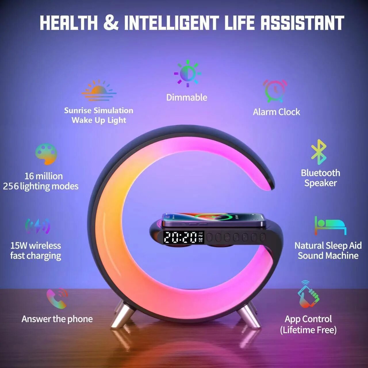 Приложение для smart light sound machine g63