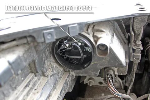 Замена габаритной лампы фольксваген