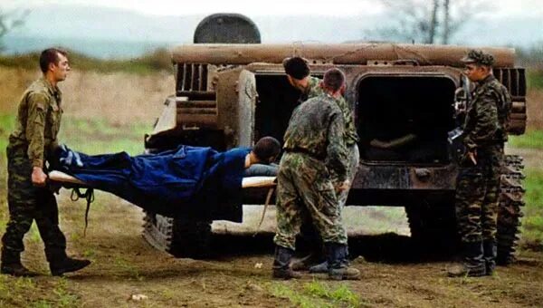 вывезли раненых