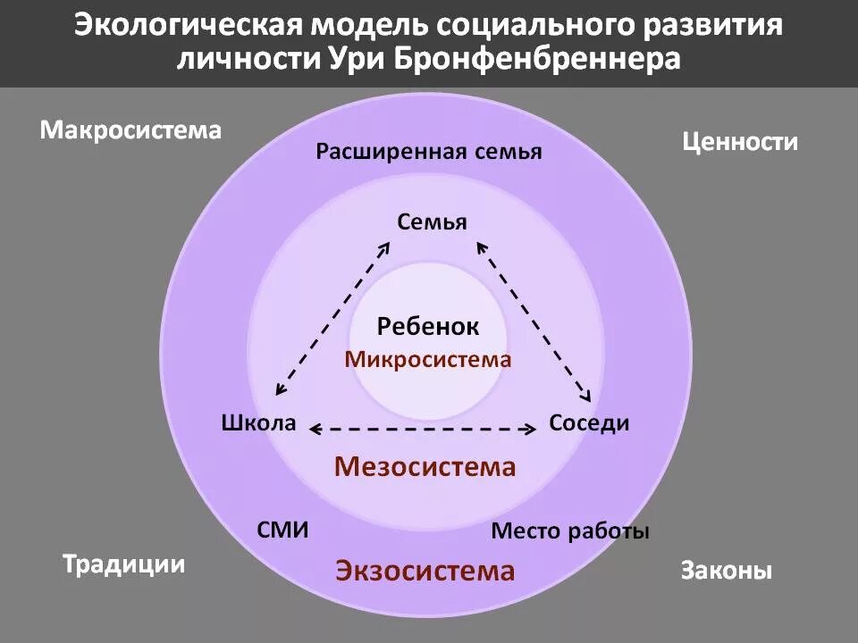 Социальное условие формирования человека. Теория экологических систем Ури Бронфенбреннера. Социально-экологическую модель Ури Бронфенбреннера.. Экологическая модель развития Ури Бронфенбреннера. Модель экологических систем у.Бронфенбреннера..