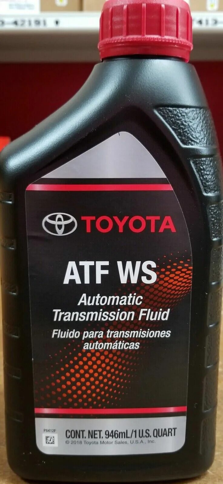 Акпп atf ws. Toyota Genuine ATF WS. At Fluid WS Toyota. Масло трансмиссионное WS. Genuine Toyota Automatic transmission Fluid-WS.