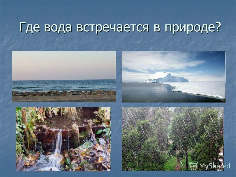 Место где встречаются. Вода в природе встречается в. Где встречается вода. Где в природе встречается вода. Где можно встретить воду.