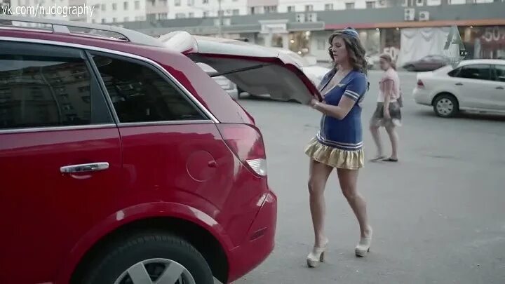 Мария Шумакова В Костюме Стюардессы – Сладкая Жизнь (2014)