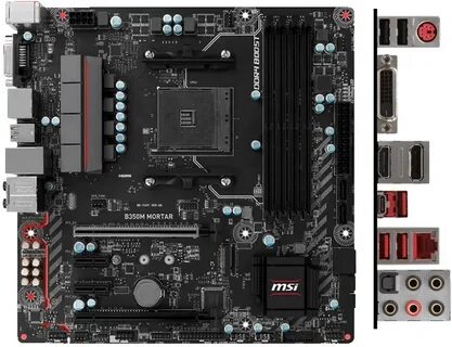 Msi b350m mortar