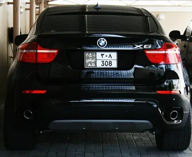 Bmw x6 задние