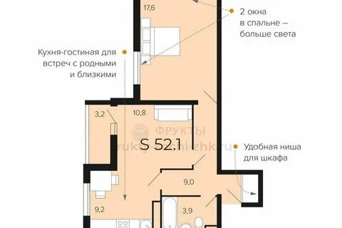 Квартира плодовое