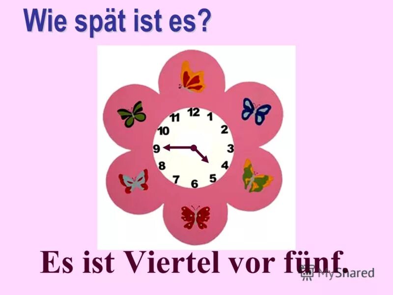 Spät ist es