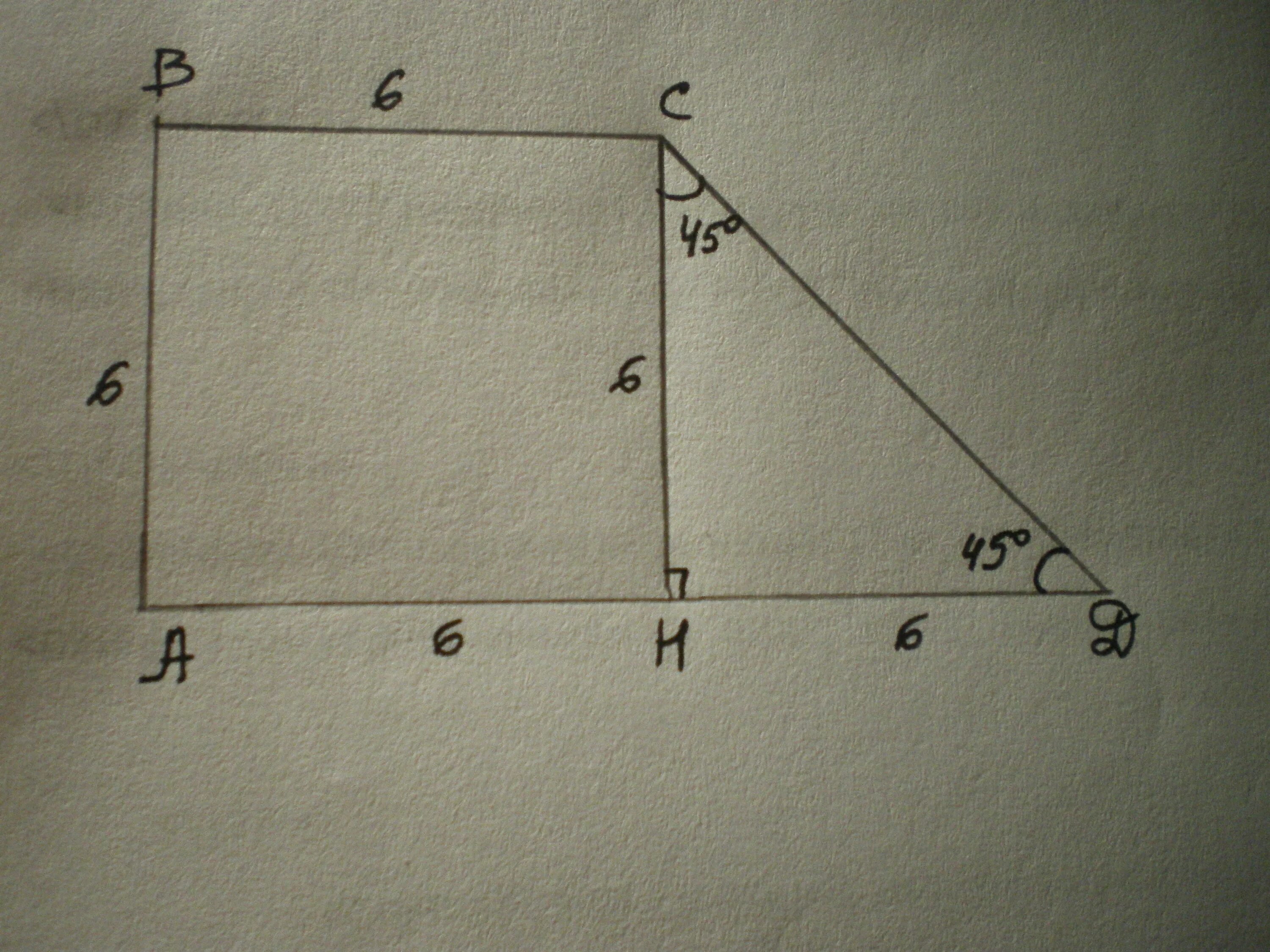 Меньшие стороны прямоугольной трапеции. АВСД прямоугольная трапеция угол в 135. Две меньшие стороны прямоугольной трапеции равны. АВСД трапеция прямоугольная угол 135 градусов.