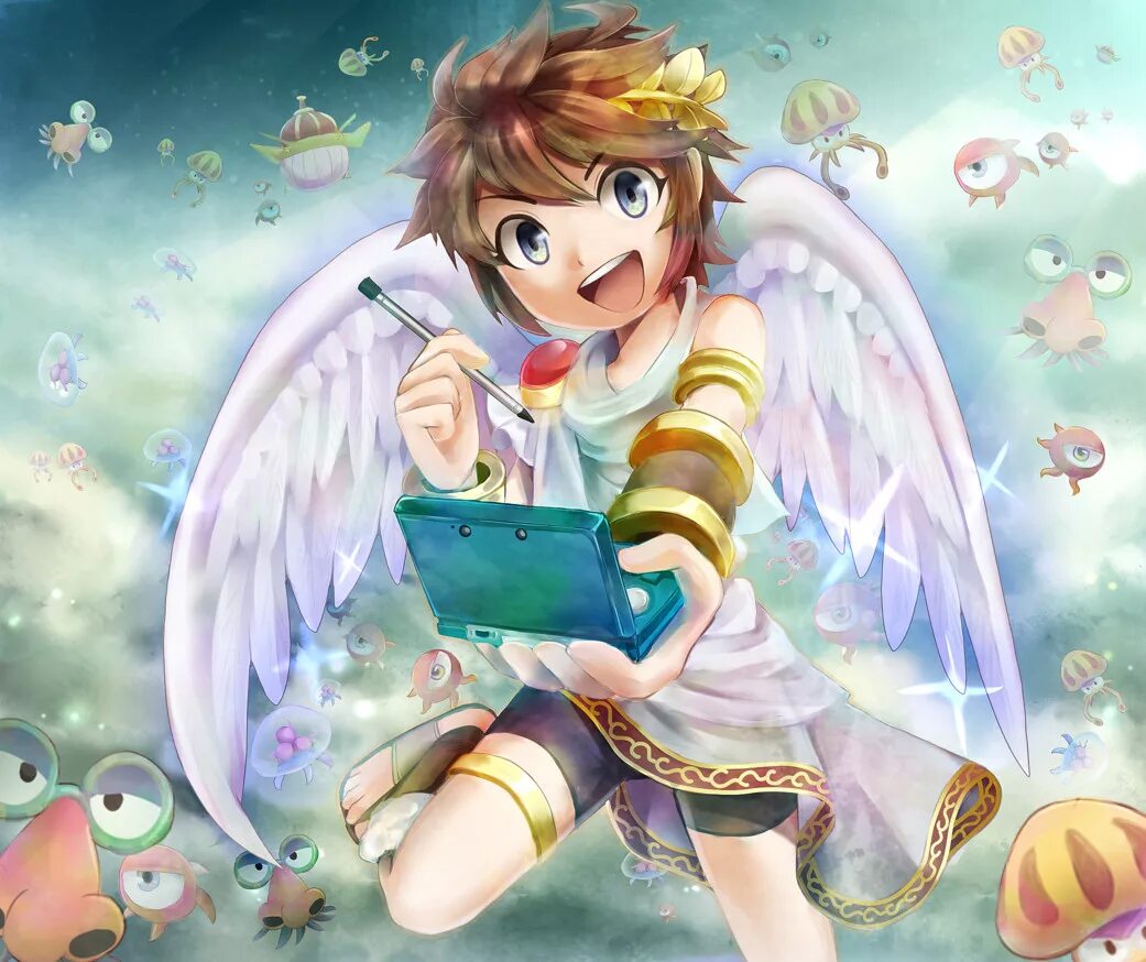 Kid icarus. Пит Kid Icarus. Kid Icarus Uprising Pit. Kid Icarus КИД.