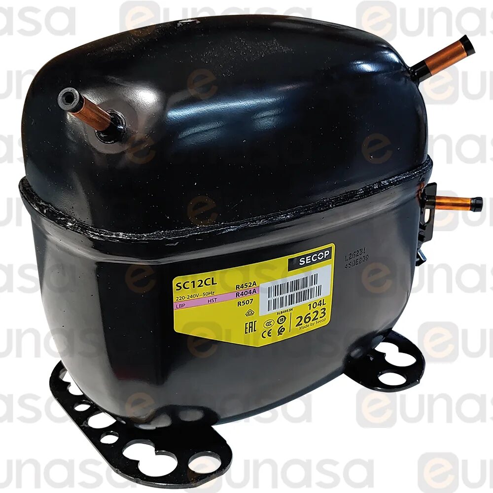 Компрессор secop sc-12 cl 475вт(-25с). Компрессор sc12cl. R404. Secop sc12cl. Secop sc12cl.