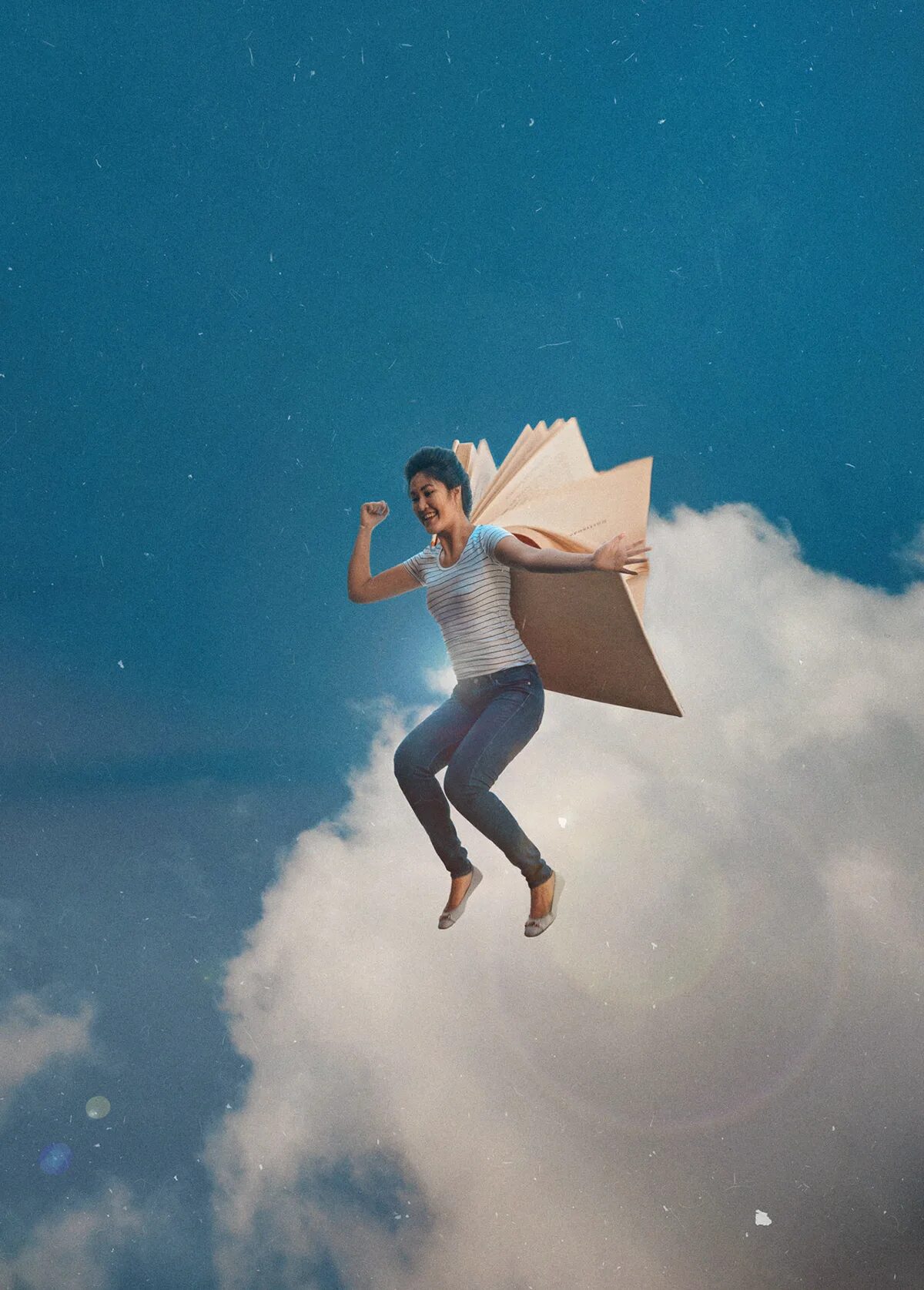 Летающая старушка. Летающие книги. Летай читает. Летай читает. Чтение книг.